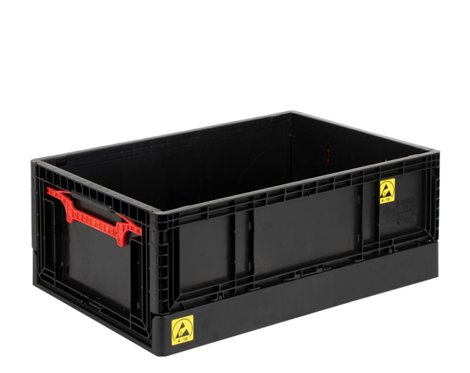 TP-KX-4622 ESD İLETKEN KATLANIR KASA 400X600X230 resmi