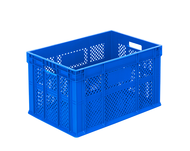 TP-3402 DELİKLİ TAŞIMA KASA 400X600X340 resmi